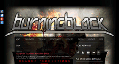 Desktop Screenshot of burningblack.com