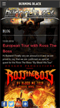 Mobile Screenshot of burningblack.com